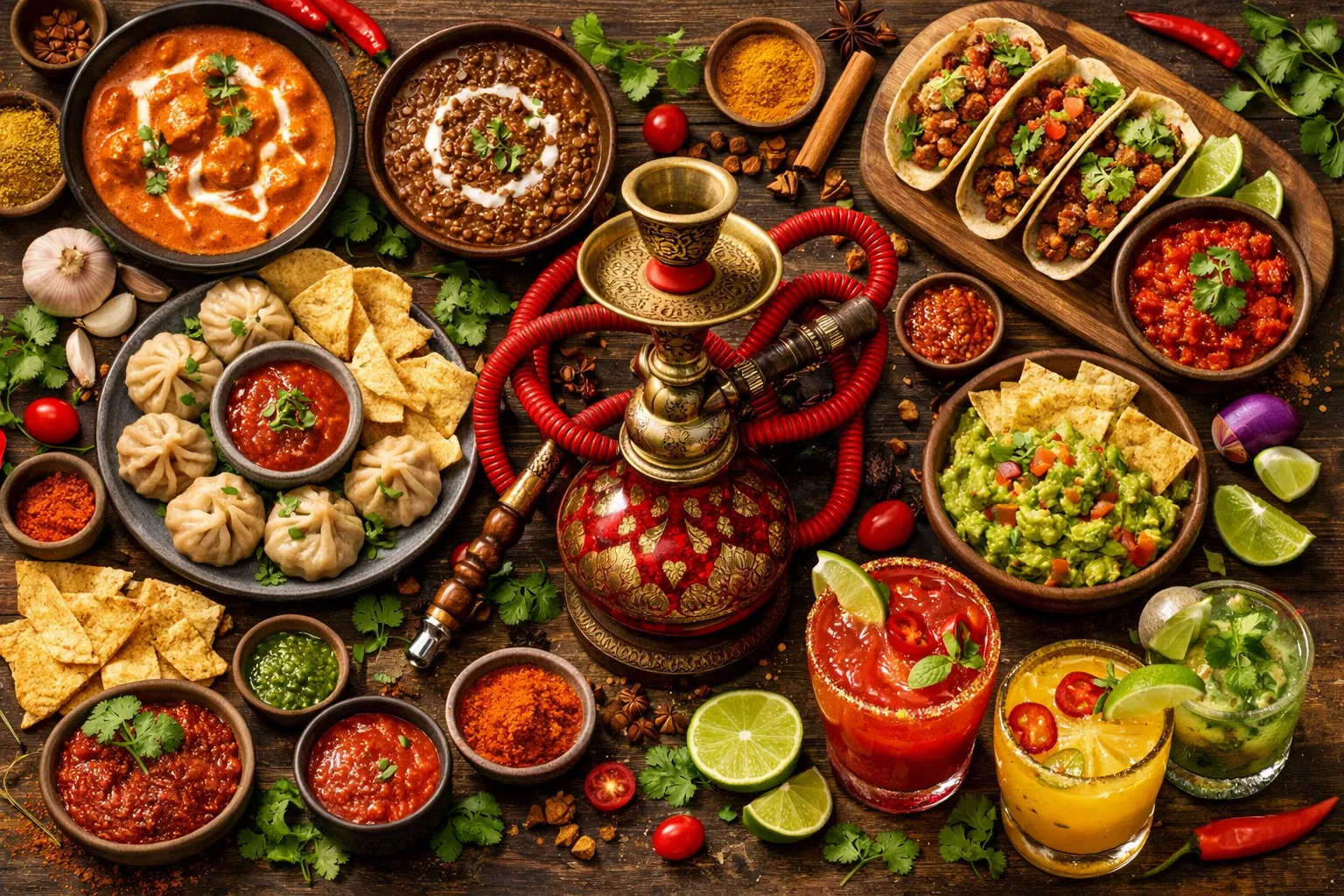 Delicious Food Spread